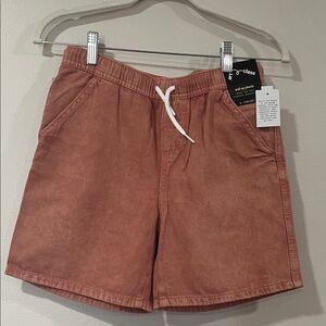 ART CLASS Boys Rust Shorts. Size 10/12 (Large). NWT